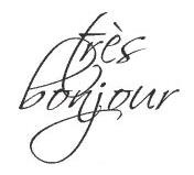 Tres Bonjour